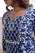 MULMUL INDIGO ARIAN SHARARA SET MULMUL INDIGO ARIAN SHARARA SET